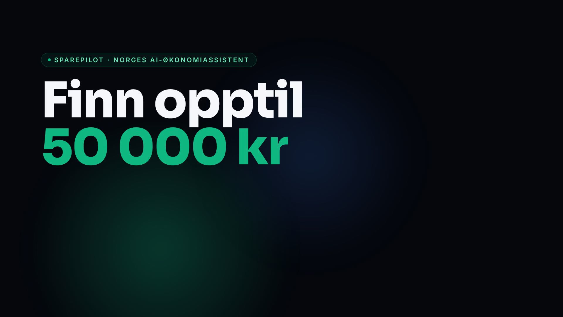 Forhåndsvisning av Sparepilot i bruk